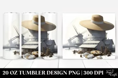 Digital Painting Hat | 20 oz Tumbler Product Image 1