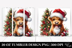 Christmas PNG 20 Oz Tumbler Design Product Image 1