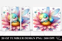 Colorful Baby Dragonfly Tumbler Product Image 1