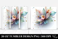 Pastel Plastic Orchid | 20 Oz Tumbler Product Image 1