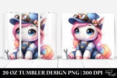 Pastel Baby Unicorn Tumbler Product Image 1