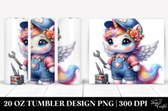 Pastel Baby Unicorn Tumbler Product Image 1