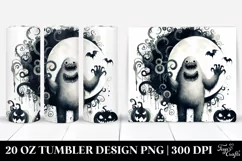 Washed Vintage Monster | 20 Oz Tumbler Product Image 1