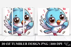 Enthusiastic Baby Pigeon Tumbler Product Image 1
