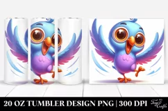Enthusiastic Baby Pigeon Tumbler Product Image 1