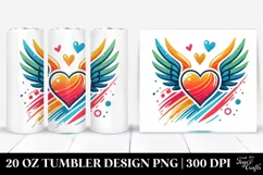 Valentines 20 Oz Tumbler Png Product Image 1