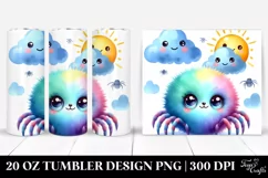 Colorful Baby Spider | 20 Oz Tumbler Product Image 1