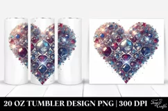 Valentines 20 Oz Tumbler Png Product Image 1