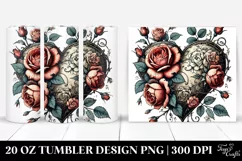 Valentines 20 Oz Tumbler Png Product Image 1