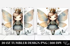 Vintage Quirky Fairy | 20 oz Tumbler Product Image 1