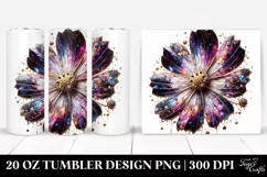 Detailed Shiny Cosmos | 20 Oz Tumbler Product Image 1