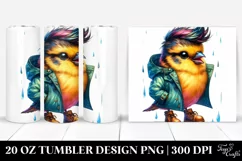 Quirky Bird with Sunglasses PNG Product Image 1