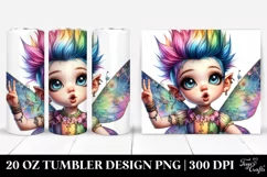 Cute Baby Fairy Pose | 20 oz Tumbler Product Image 1