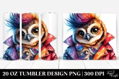 Proud Baby Owl as a Model 20 Oz Tumbler Product Image 1