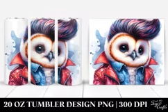 Proud Baby Owl as a Model 20 Oz Tumbler Product Image 1