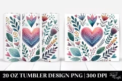 Valentines 20 Oz Tumbler Png Product Image 1