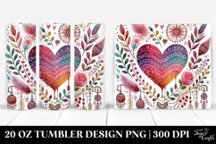 Love 20 Oz Tumbler Png Product Image 1