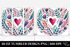 Spring 20 Oz Tumbler Png Product Image 1