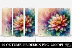 Wooden Stained Marigold 20 Oz Tumbler Product Image 1