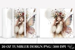 Christmas PNG 20 Oz Tumbler Design Product Image 1