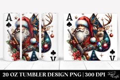 Christmas PNG 20 Oz Tumbler Design Product Image 1