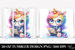 Baby Unicorn Programmer by | 20 Oz Tumbler Product Image 1
