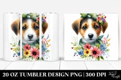 Colorful Dog Tumbler Product Image 1