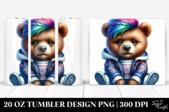 Cute Baby Bear Winter 20 Oz Tumbler Product Image 1