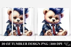 Cute Baby Bear Winter 20 Oz Tumbler Product Image 1