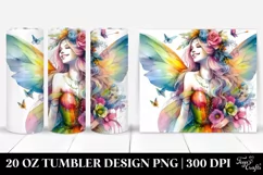 Smiling Fairy Dressed | 20 oz Tumbler Product Image 1