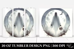 Vintage Halloween Apparition Tumbler Product Image 1