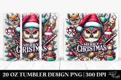 Christmas PNG 20 Oz Tumbler Design Product Image 1