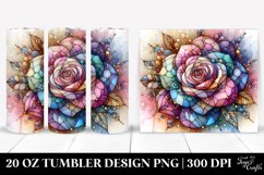 Abstract Rose Diamond Tumbler | 20 oz Tumbler Product Image 1