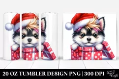 Expressive Siberian Husky with Crazy Haircut Product Image 1