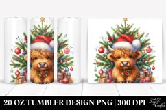Christmas PNG 20 Oz Tumbler Design Product Image 1