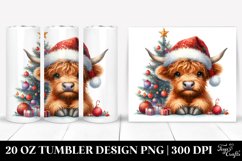 Christmas PNG 20 Oz Tumbler Design Product Image 1