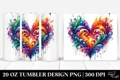 Valentines 20 Oz Tumbler Png Product Image 1