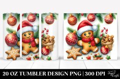 Christmas PNG 20 Oz Tumbler Design Product Image 1
