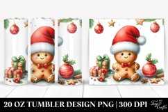 Christmas PNG 20 Oz Tumbler Design Product Image 1