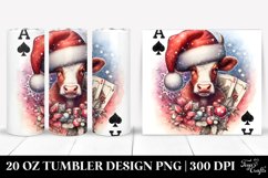Christmas PNG 20 Oz Tumbler Design Product Image 1