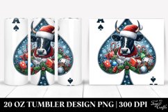 Christmas PNG 20 Oz Tumbler Design Product Image 1