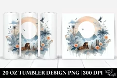 Washed Mummy's Tomb Simple Image | 20 oz Tumbler Product Image 1