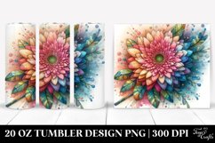 Vibrant Gerbera Tumbler | 20 oz Tumbler Product Image 1