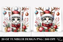 Christmas PNG 20 Oz Tumbler Design Product Image 1
