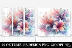 Azalea Flower Summer 20 Oz Tumbler Product Image 1