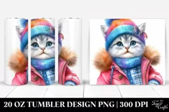 Vibrant Baby Cat | 20 oz Tumbler Product Image 1
