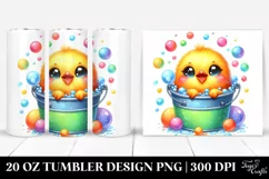 20 Oz Tumbler Sublimation | Colorful Smiling Cute Baby Product Image 1