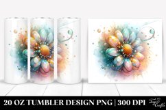 Shiny Sunflower Tumbler | 20 oz Tumbler Product Image 1