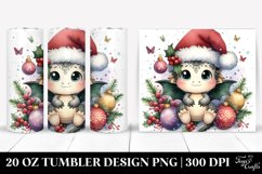 Christmas PNG 20 Oz Tumbler Design Product Image 1