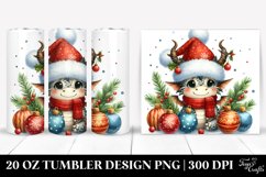 Christmas PNG 20 Oz Tumbler Design Product Image 1